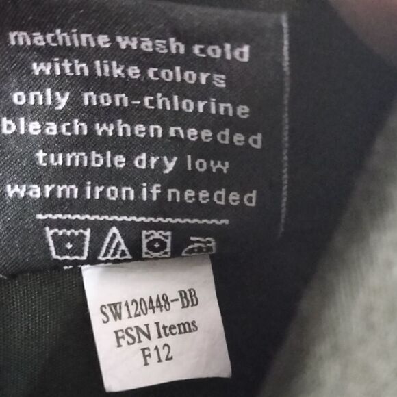 Sean John Short Sleeve Button Down Shirt Dark Green Sz 4XB 2 Breast Pockets - Picture 8 of 9